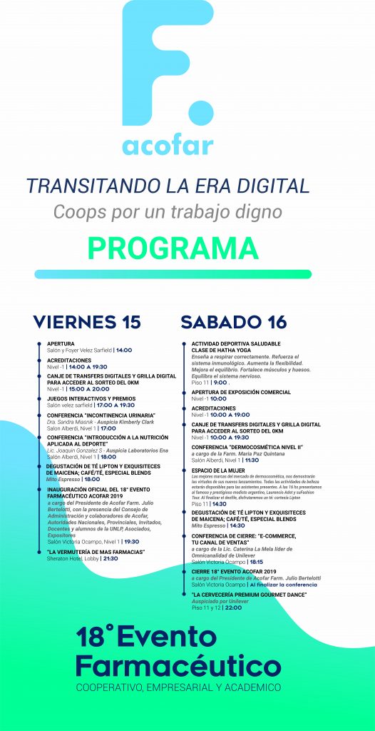 PROGRAMA EVENTO ACOFAR